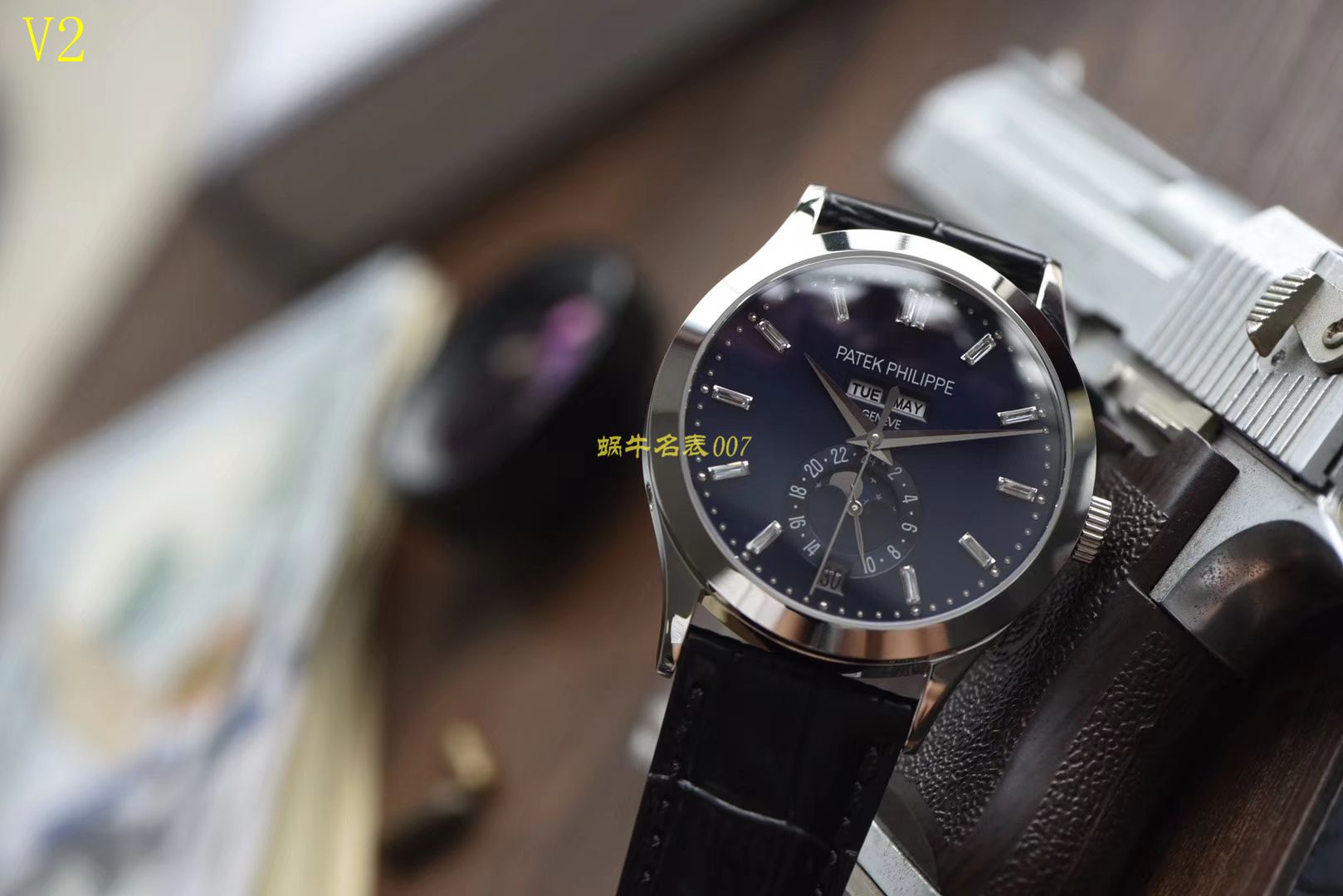 【KM】出品 新款百达翡丽手表 复刻高仿复杂功能计时5396系列  / BD231