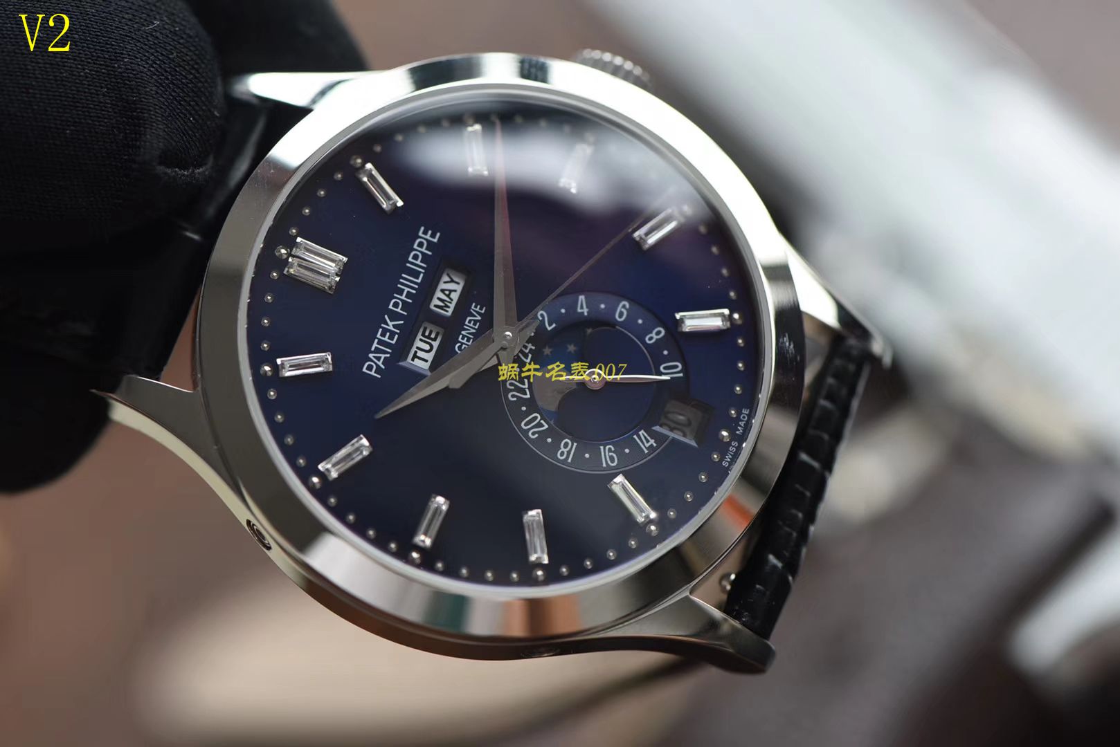 【KM】出品 新款百达翡丽手表 复刻高仿复杂功能计时5396系列  / BD231