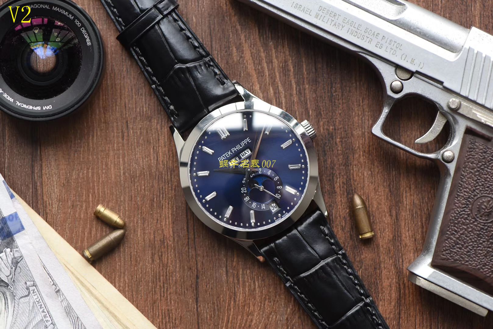 【KM】出品 新款百达翡丽手表 复刻高仿复杂功能计时5396系列  / BD231