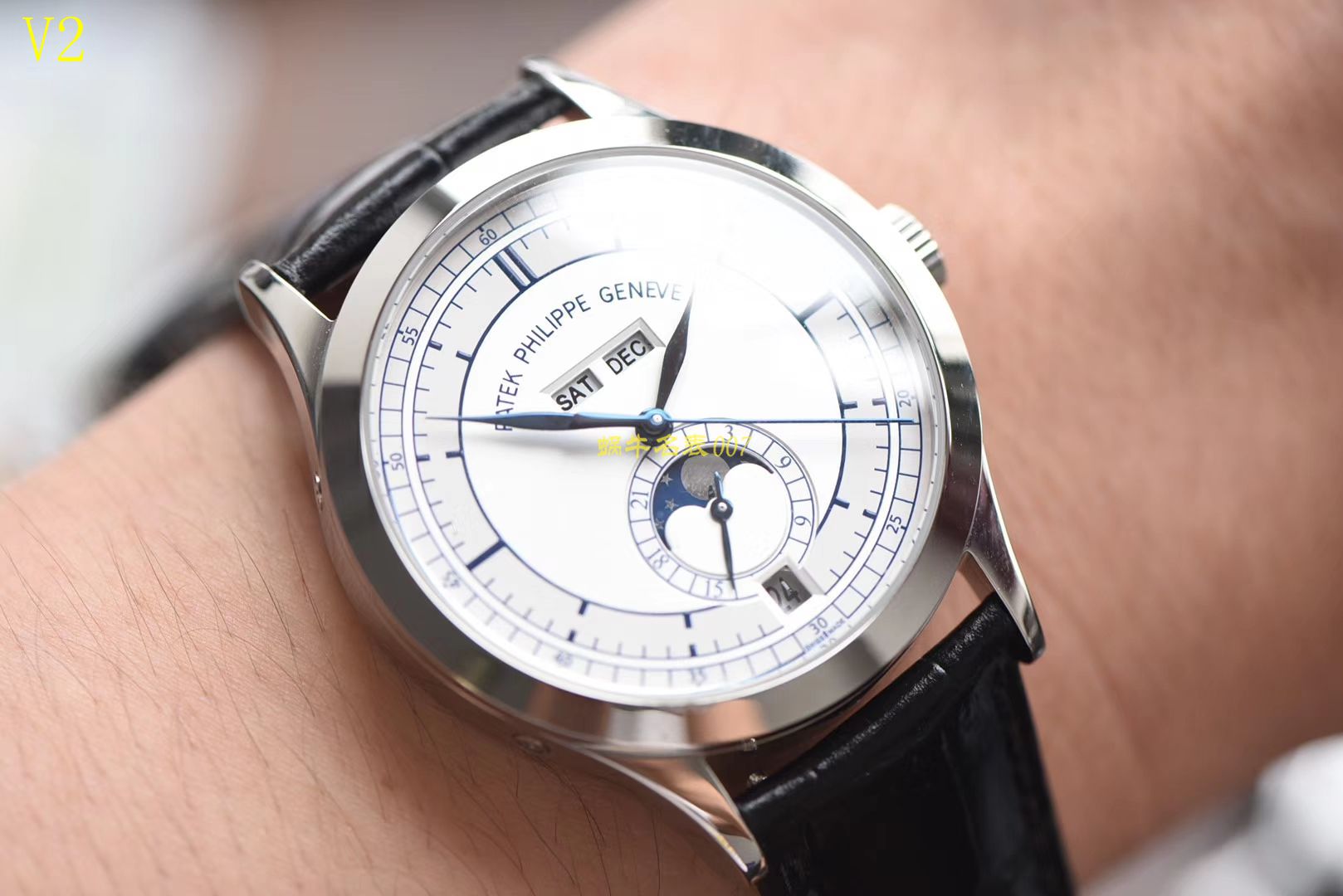 【KM】出品 新款百达翡丽手表 复刻高仿复杂功能计时5396系列  / BD231