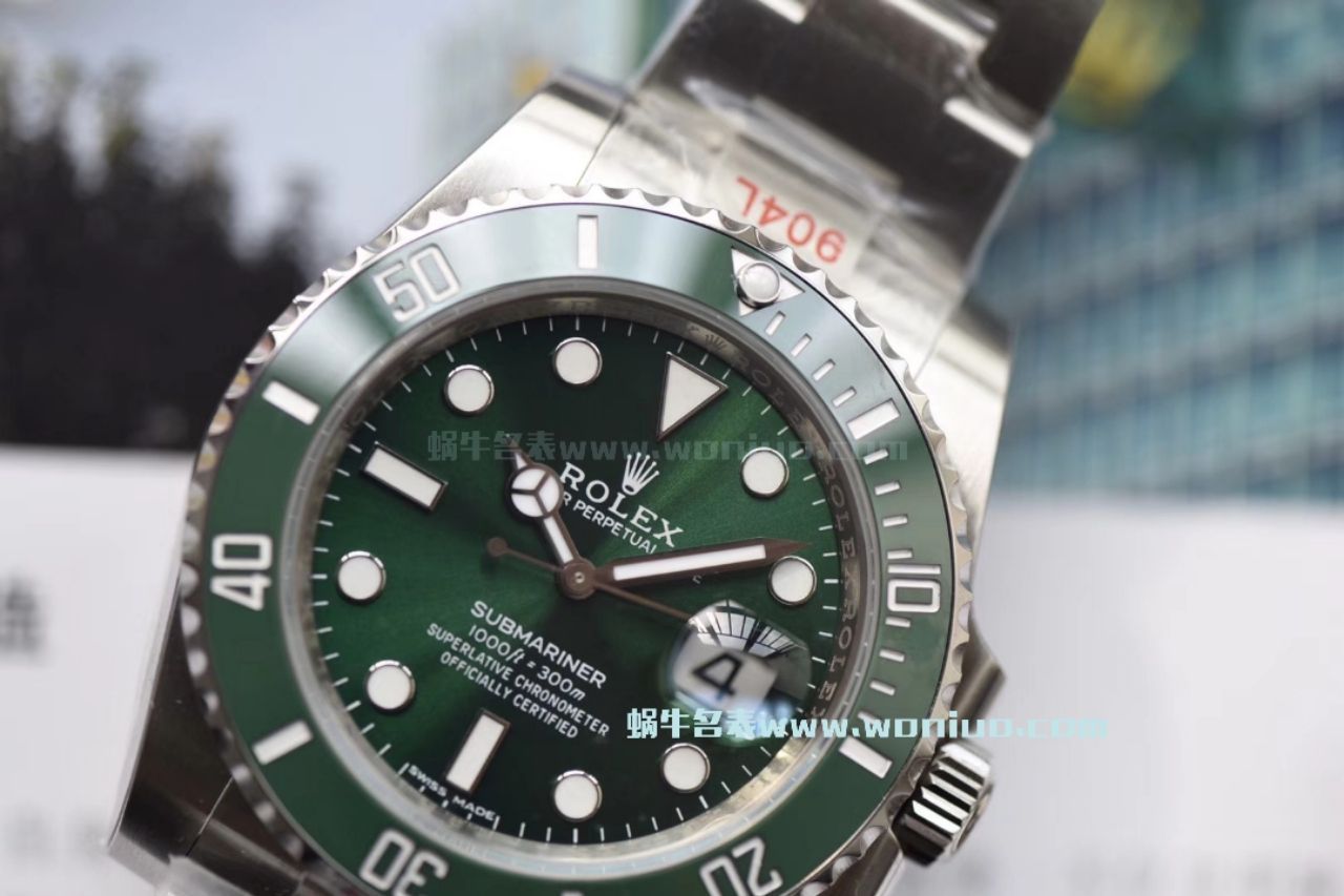 【NOOB厂V9版本一比一超A复刻高仿手表】劳力士潜航者型系列116610LV-97200 绿盘腕表【劳力士绿水鬼】、劳力士潜航者型系列116610LN-97200 黑盘腕表(黑水鬼) / R295