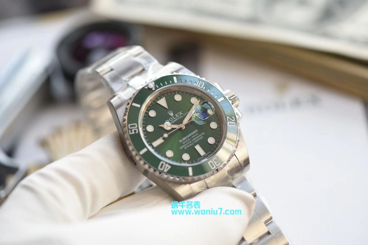 【NOOB厂V9版本一比一超A复刻高仿手表】劳力士潜航者型系列116610LV-97200 绿盘腕表【劳力士绿水鬼】、劳力士潜航者型系列116610LN-97200 黑盘腕表(黑水鬼) / R295