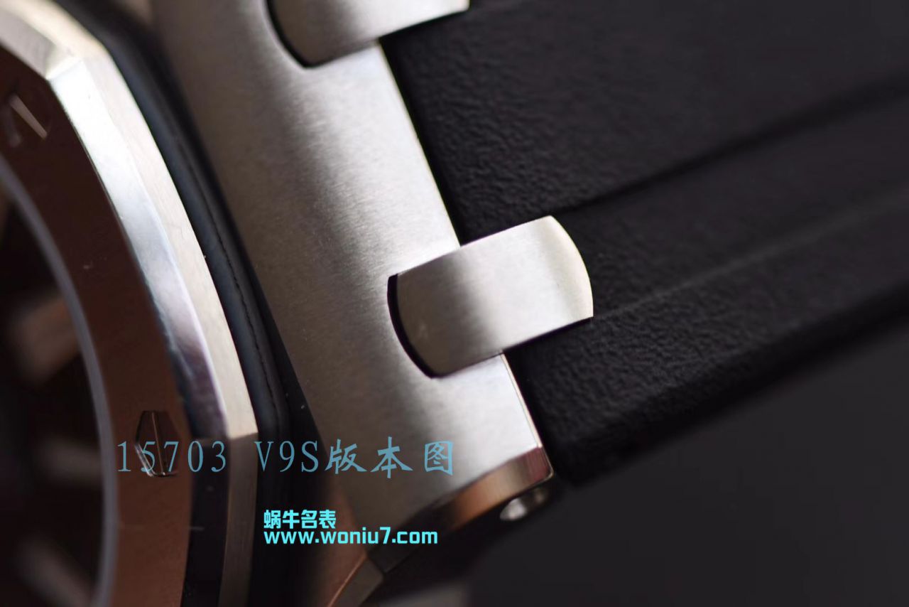 【JF一比一超A高仿】视频评测爱彼皇家橡树离岸型系列15703ST.OO.A002CA.01腕表，全新V9S超强版正式闪亮登场 / AP156