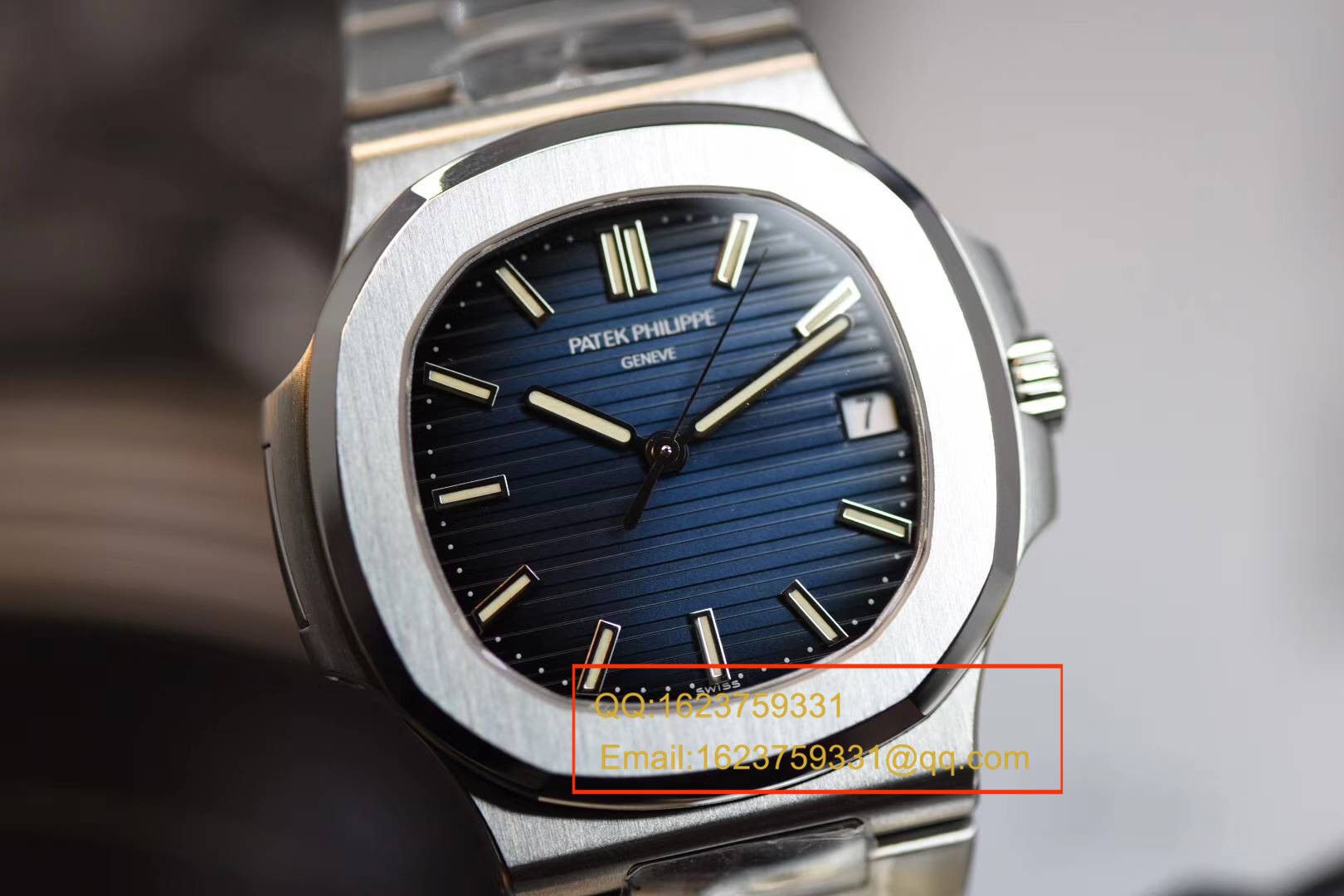 视频评测百达翡丽运动系列5711/1A 010 不锈钢腕表(鹦鹉螺钢王)【PF一比一超A高仿手表】 / BD232