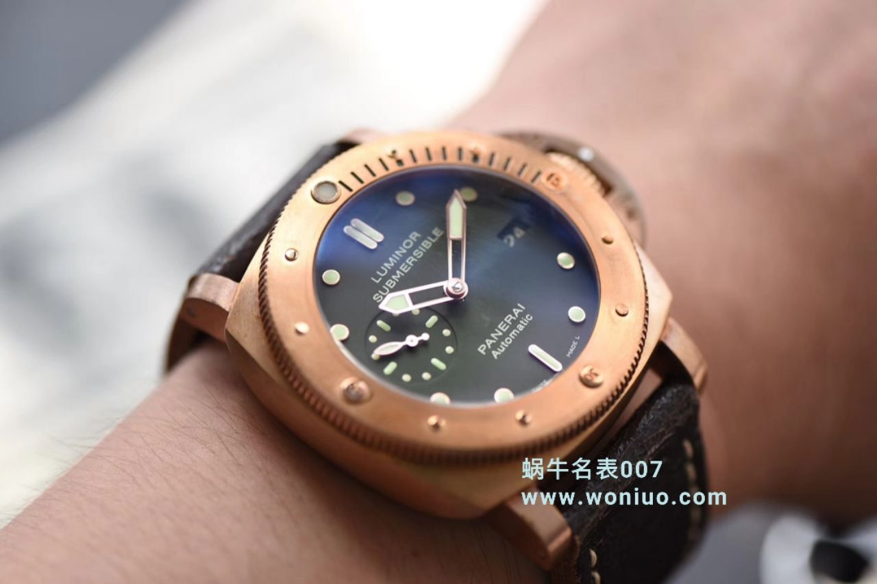 沛纳海特别版腕表系列PAM 00382腕表【VS一比一超A高仿】VS沛纳海 Pam382 升级V2版本青铜战士史泰龙电影同款 / VS00382