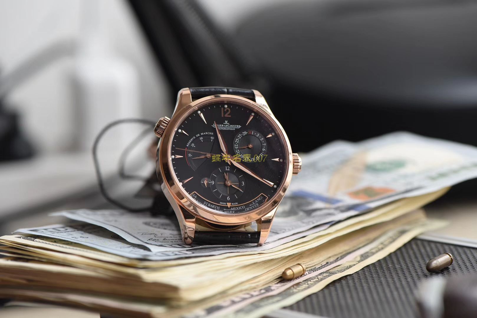 TWA 一比一高仿手表 V2版本积家地理学家大师系列 Q1428421，Q1422421全新升级 多功能腕表  / JJ129