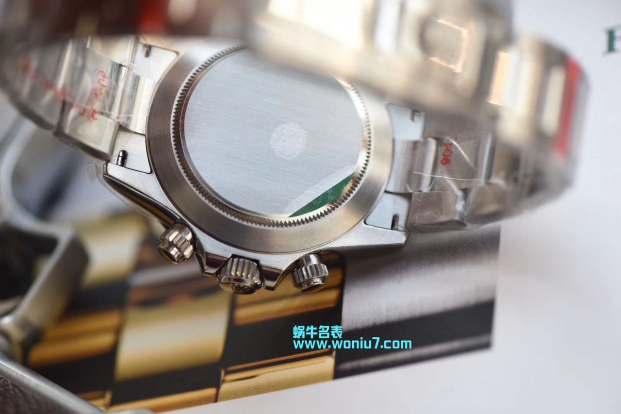 劳力士宇宙计型迪通拿系列116500LN-78590顶级复刻高仿白盘腕表熊猫迪【最新升级版904L迪通拿，速度来秒，N厂神作～原装结构4130迪通拿】 / R296