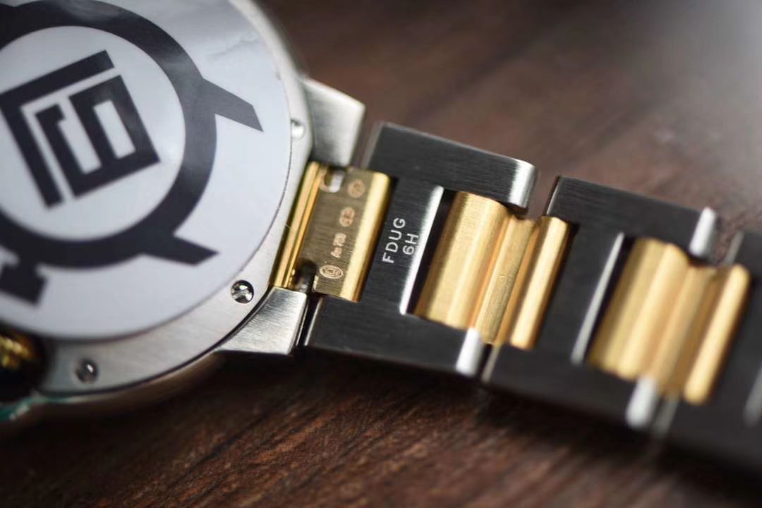 卡地亚蓝气球系列W2BB0002腕表33毫米【V9一比一高精仿女表】V9厂18K包金蓝气球间金款 / K202