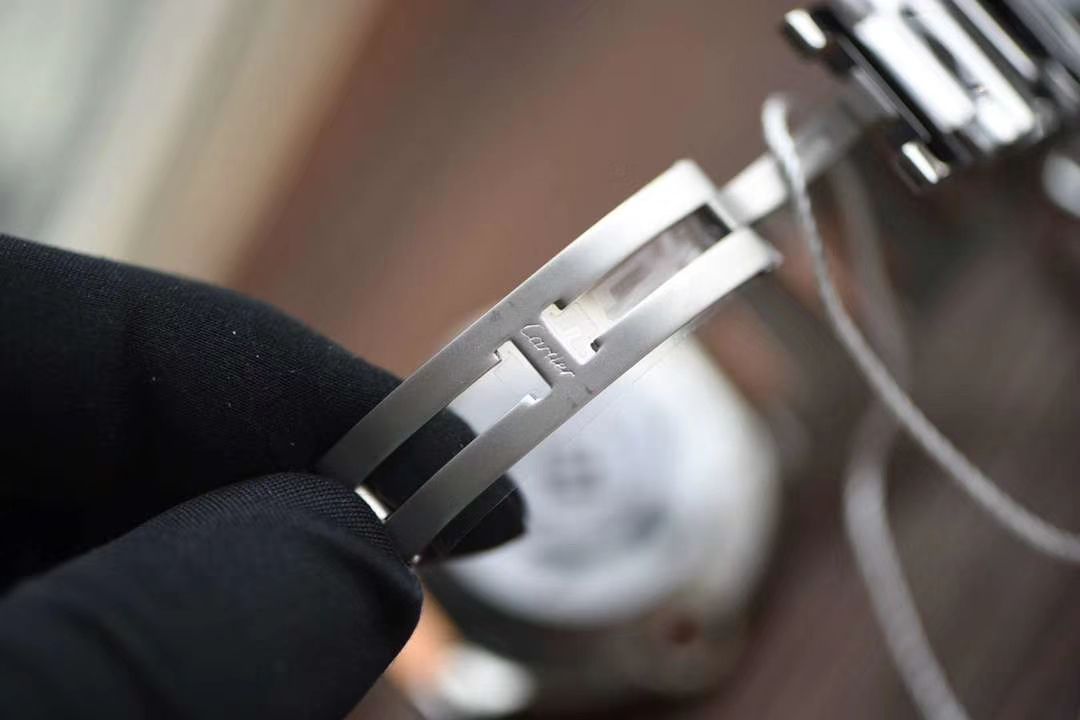 卡地亚蓝气球系列W2BB0003腕表36毫米玫瑰金女装【V9厂18K包金复刻高仿卡地亚蓝气球间金款】 / K206