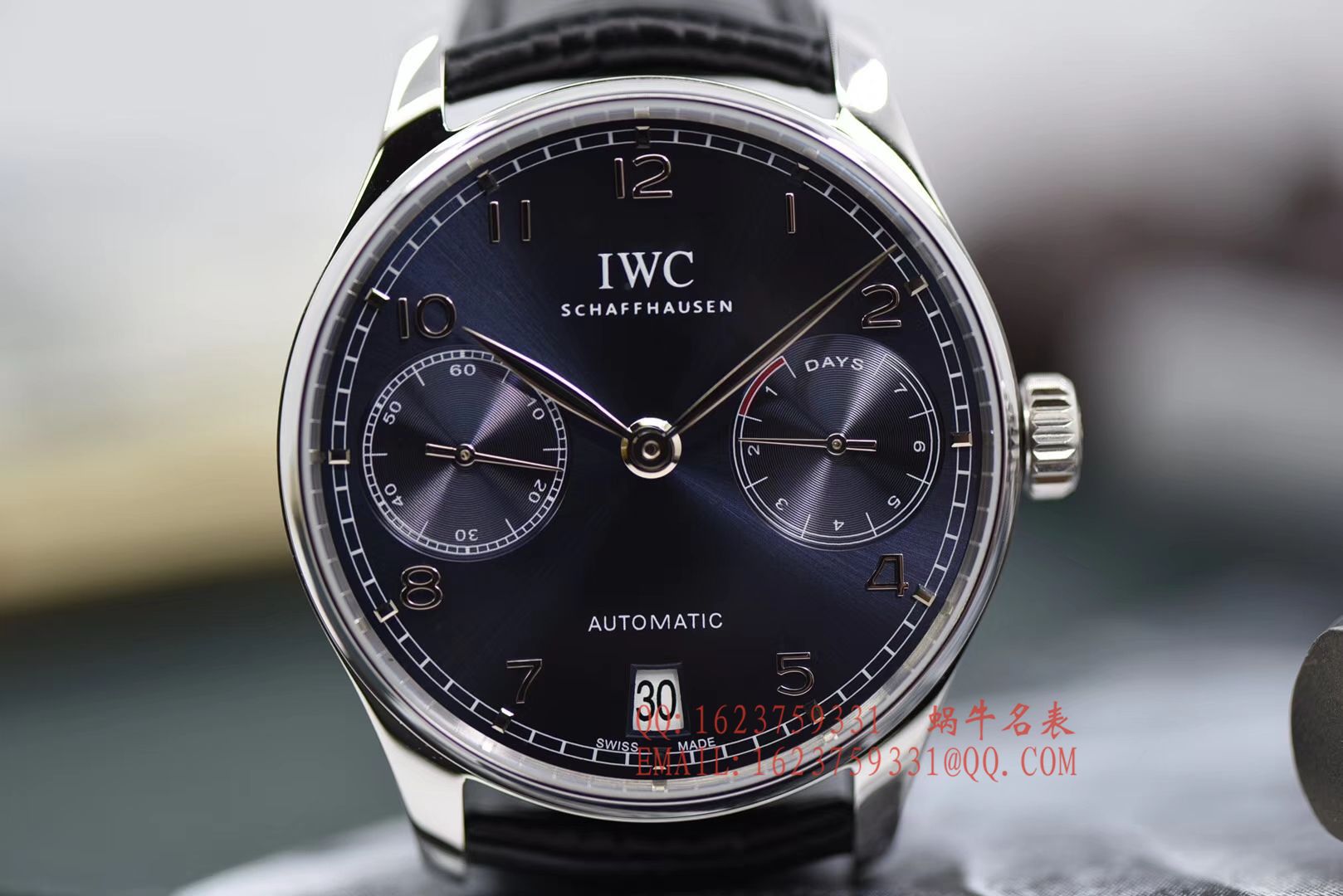 视频评测IWC万国表葡萄牙系列IW500710腕表【ZF一比一高精仿万国葡七手表】万国葡七V5最高版本新品 / WG316KL