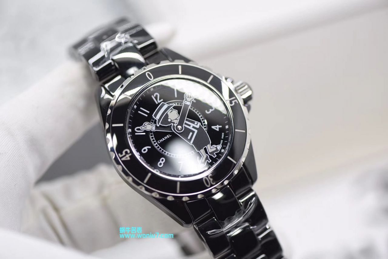 视频评测KOR出品顶级复刻高仿香奈儿 J12 Coco小姐 限定版MADEMOISELLE女士腕表 