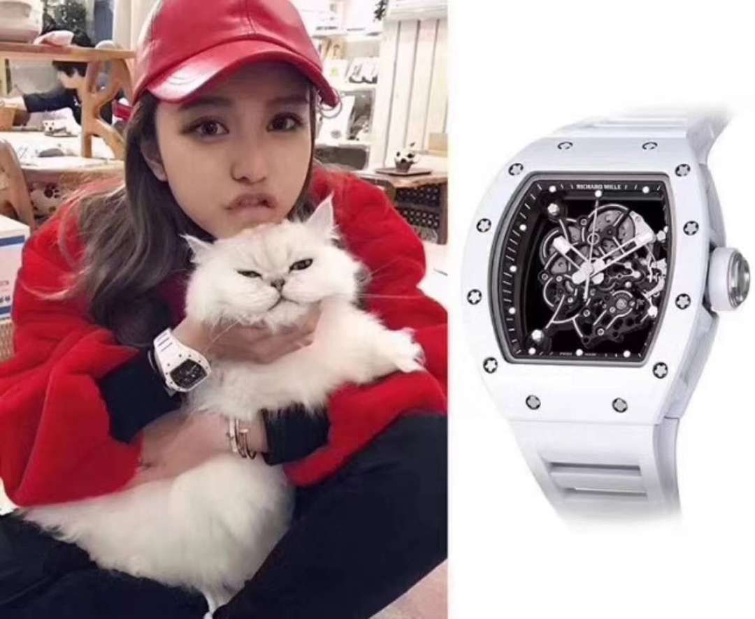 视频评测KV台湾厂一比一高仿最新巨作！RICHARD MILLE理查德米勒RM055白陶瓷白面橡胶带新款 / RM 055MM