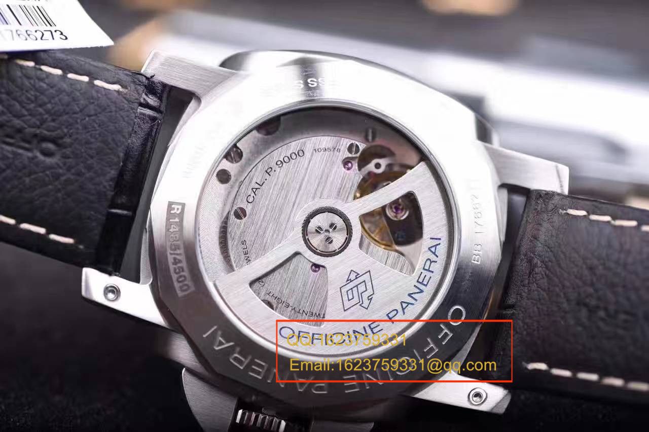 视频评测Panerai沛纳海LUMINOR 1950系列PAM 00312腕表【VS一比一复刻高仿手表】 / VSPAM00312MM