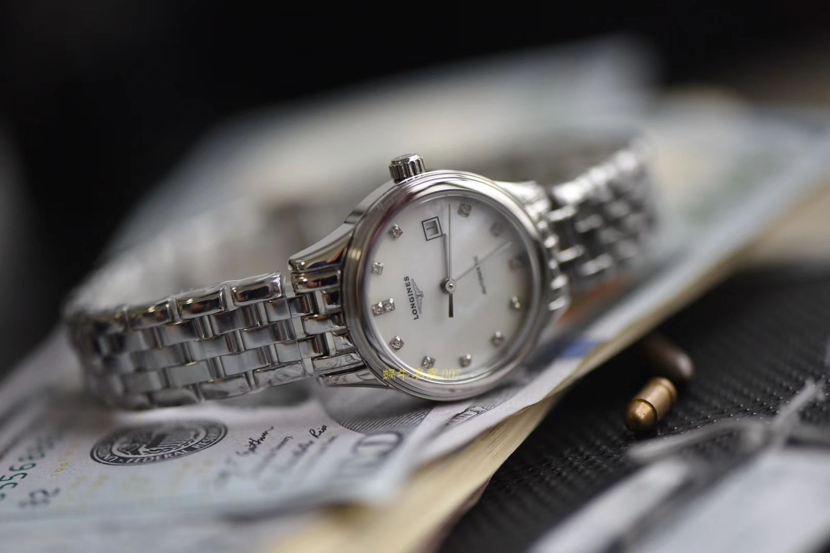 视频评测台湾厂一比一超A高仿浪琴制表传统系列L4.309.4.87.6腕表女装 / L106