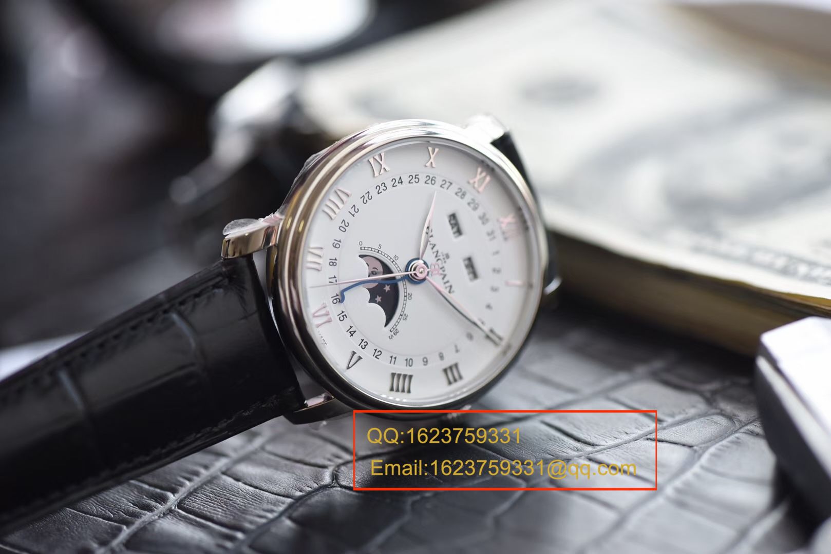 视频评测宝珀经典系列6654-1127-55B腕表OM一比一高精仿手表 / BP022MM