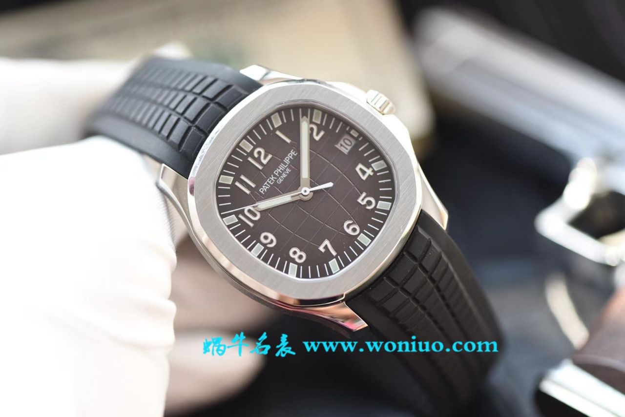 视频评测百达翡丽AQUANAUT系列5167A-001腕表【PF一比一精高仿百达翡丽手雷手表】 / BD158MM