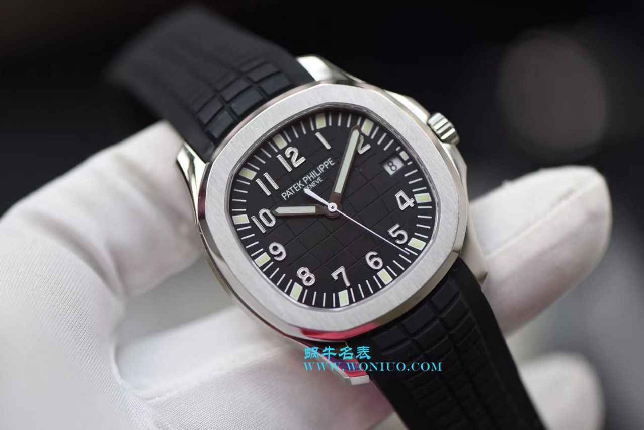 视频评测百达翡丽AQUANAUT系列5167A-001腕表【PF一比一精高仿百达翡丽手雷手表】 / BD158MM