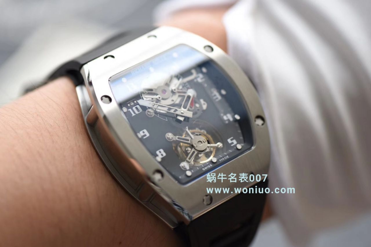 RICHARD MILLE（理查德米勒）视频评测里查德米尔男士系列RM 001腕表JB厂高仿理查德·米勒RM001真陀飞轮 / RM 001MM