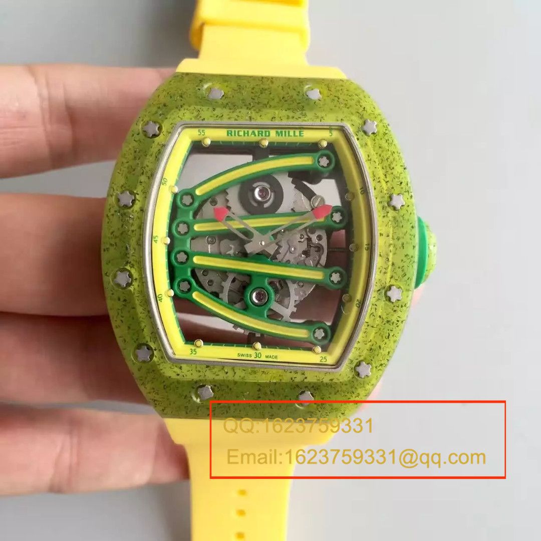 理查德米勒男士系列RM 59-01 YOHAN BLAKE高仿腕表【RM一比一高仿RICHARD MILLE理查德RM59-01奇异果手表】 / RM 59-01MM