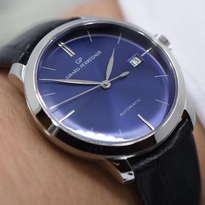 视频评测GP芝柏表1966系列49525-79-431-BK6A腕表【FK一比一精仿手表】