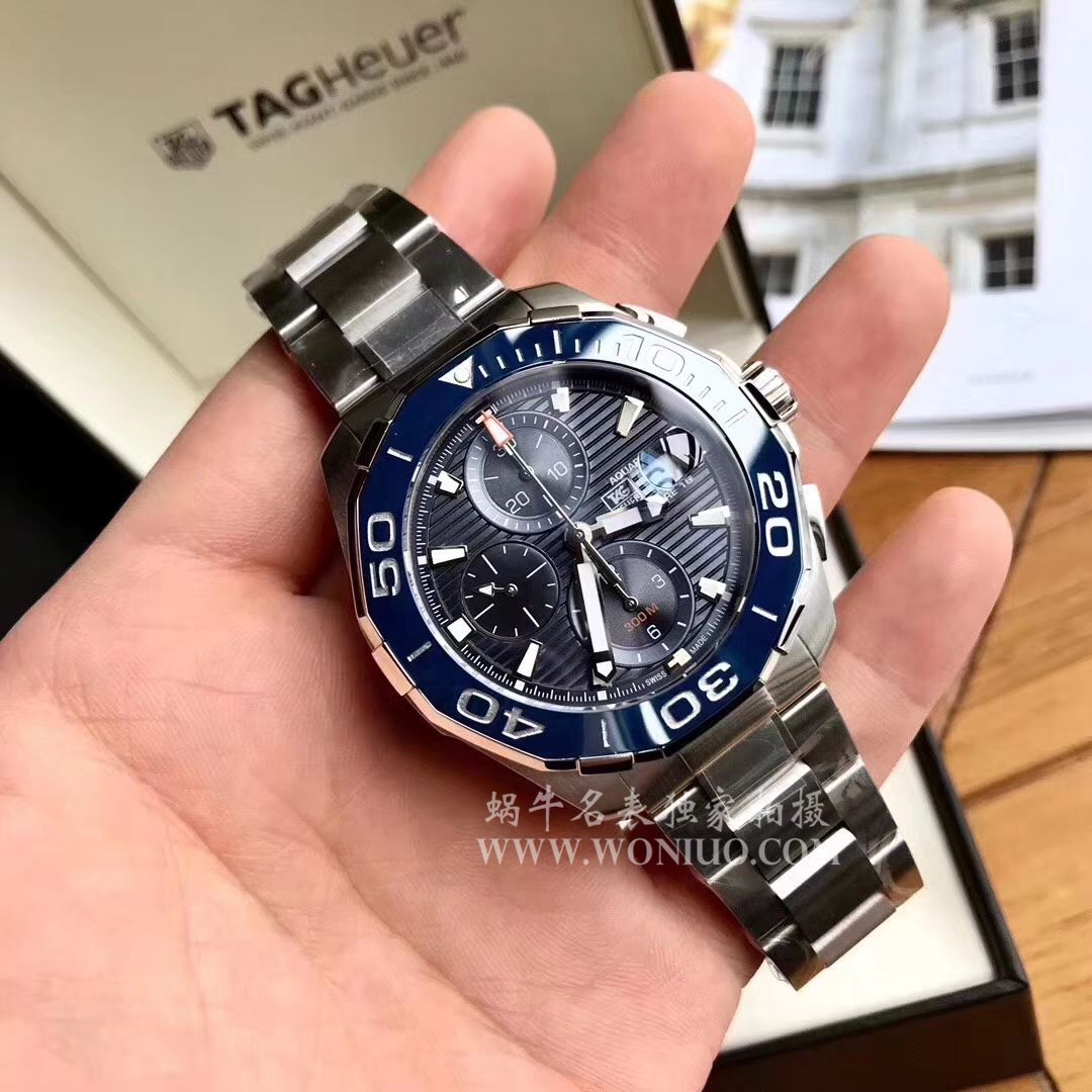 视频评测泰格豪雅竞潜系列原单计时机械表泰格豪雅竞潜系列CAY211B.BA0927，CAY211A.BA0927腕表 