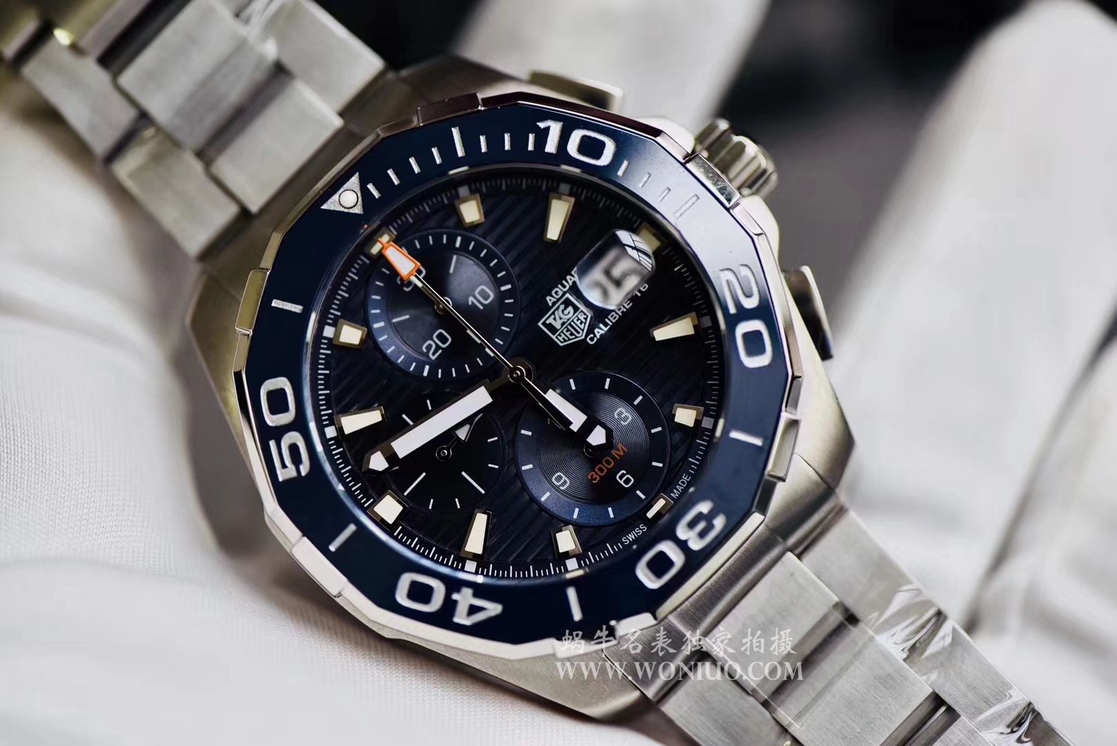 视频评测泰格豪雅竞潜系列原单计时机械表泰格豪雅竞潜系列CAY211B.BA0927，CAY211A.BA0927腕表 