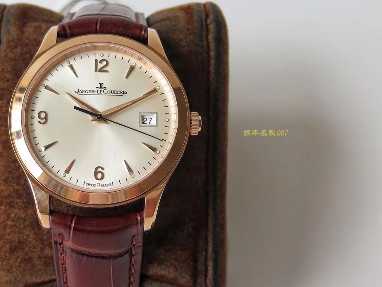 视频评测积家大师系列1548420,1542520,1548470三面腕表【ZF一比一高仿新品积家大师系列Q1548420】 / JJBB55MM