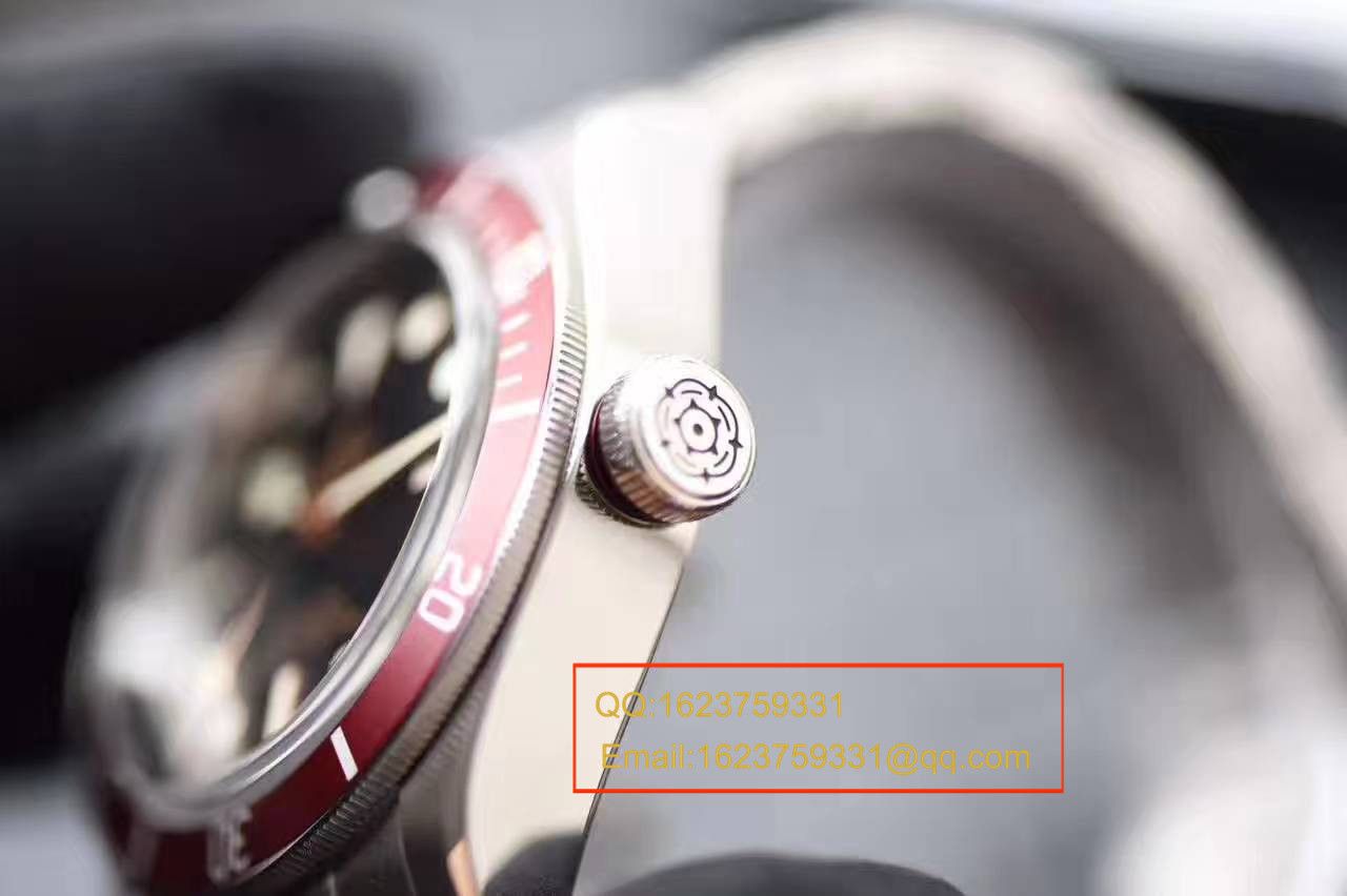 视频评测TUDOR帝舵碧湾系列79220R 不锈钢表带腕表(小红花)一比一高仿手表【ZF帝舵小红花】 / DT009MM
