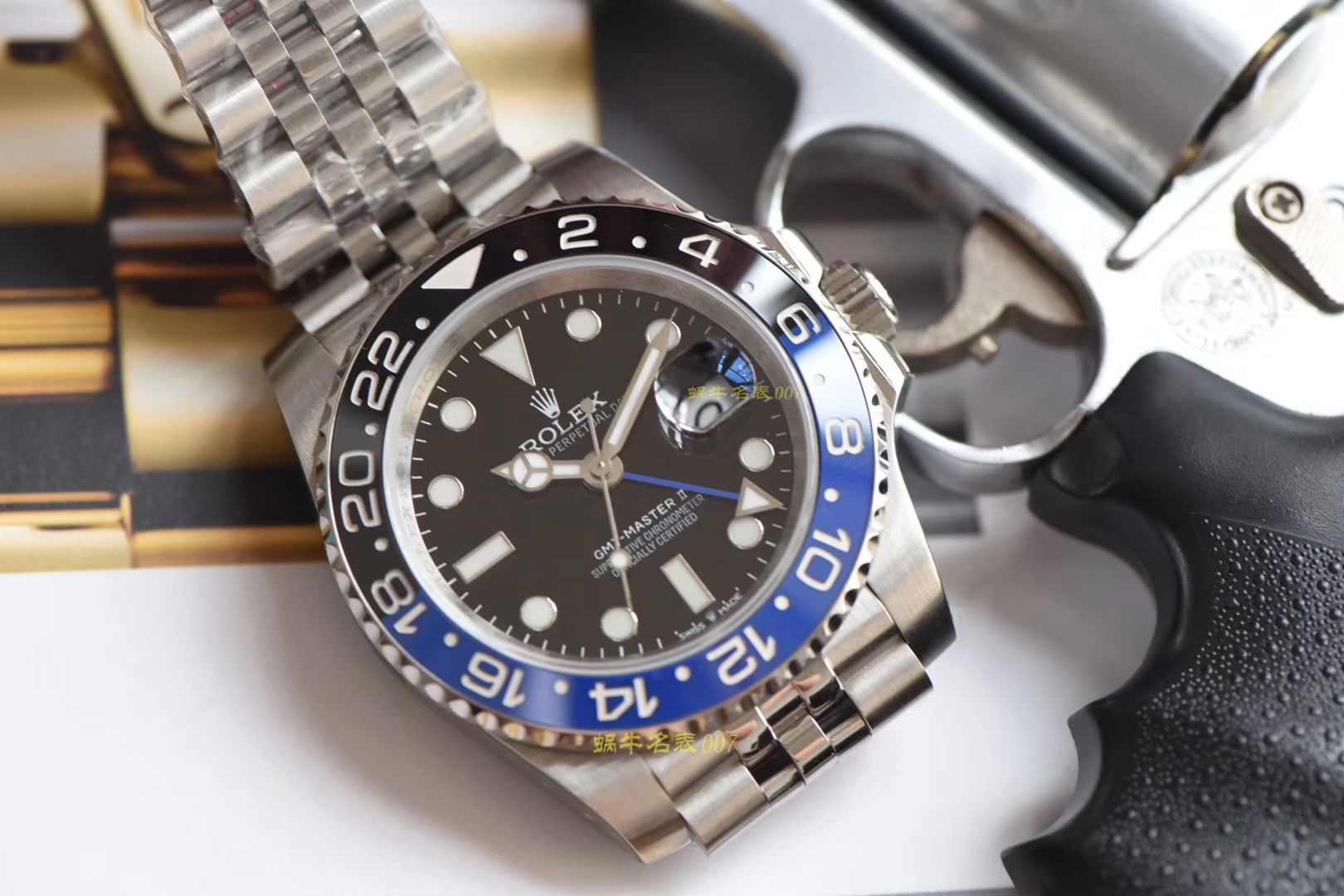 【视频讲解】劳力士格林尼治型II系列m126710blnr-0002腕表【DJ一比一复刻最新升级克隆高仿3186机芯劳力士格林尼治型I二代黑篮圈】 / R300