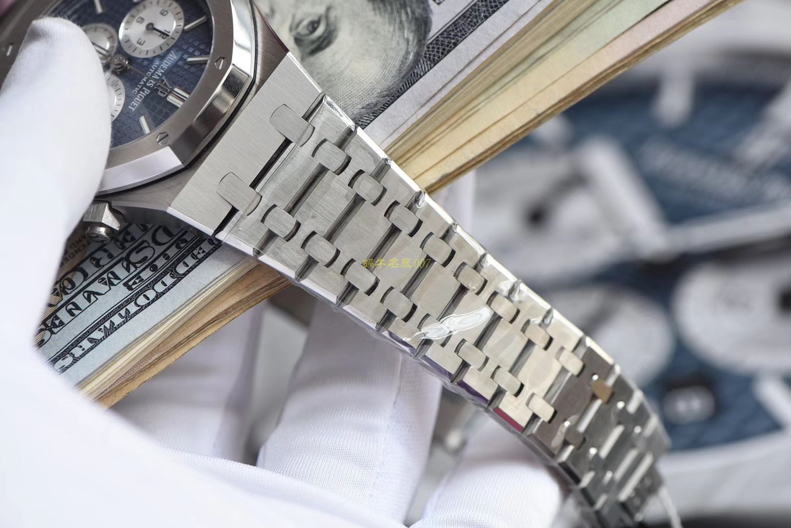 视频评测爱彼皇家橡树系列26331ST.OO.1220ST.01腕表一比一高仿手表【OM厂皇家橡树计时】 / AP158