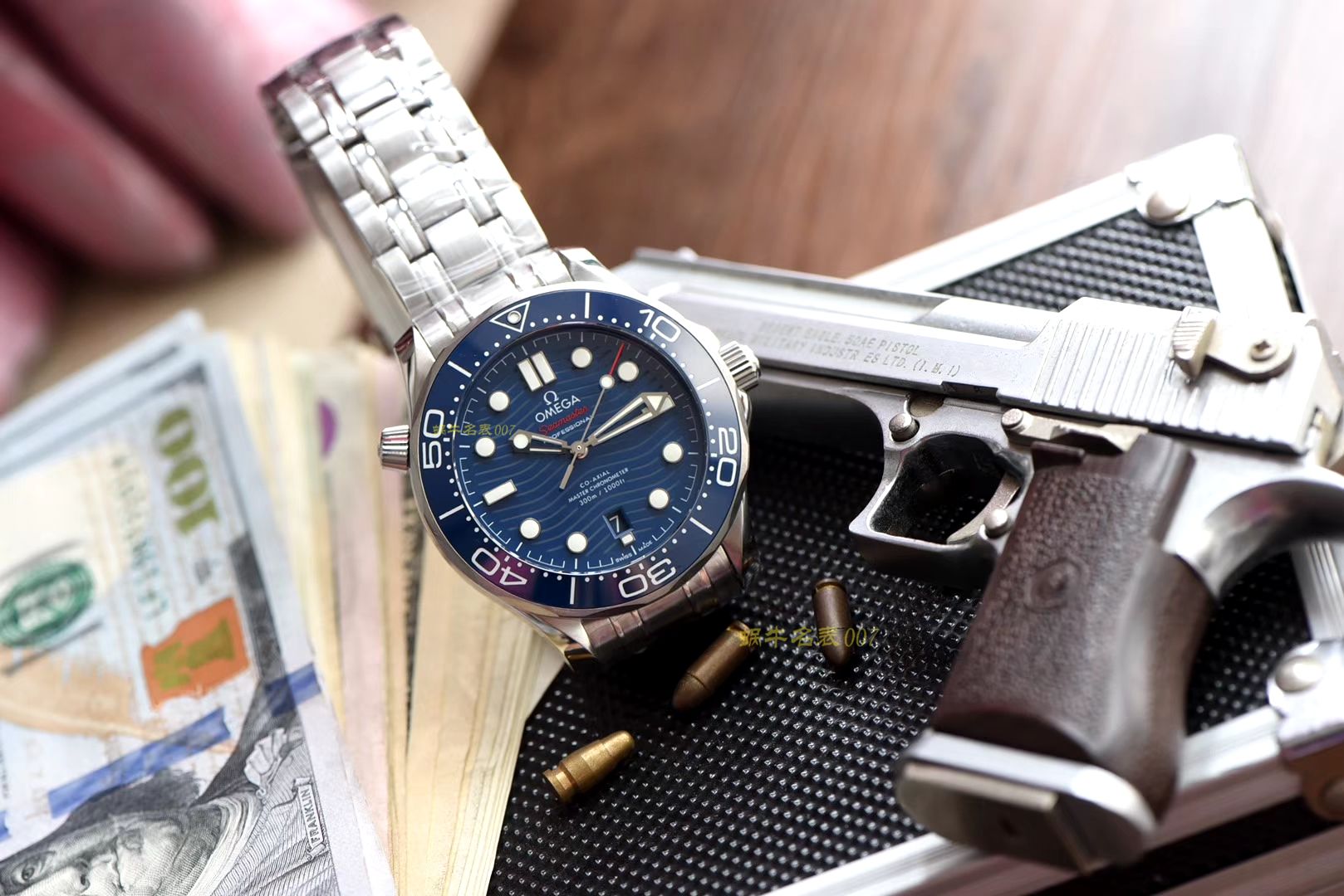 【视频评测】欧米茄海马系列210.30.42.20.03.001腕表(VS厂一比一高仿手表007代言广告款) / M360