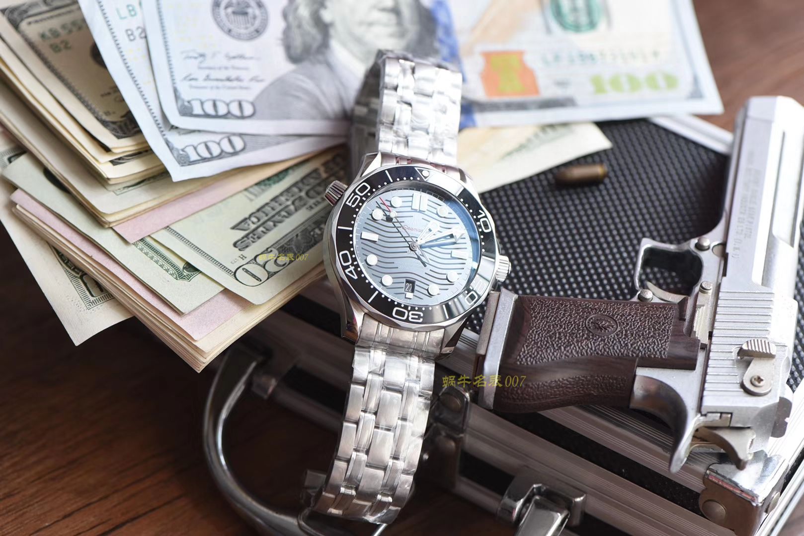 【视频评测】欧米茄海马系列210.30.42.20.01.001腕表（VS厂一比一超A手表复刻高仿） / M361