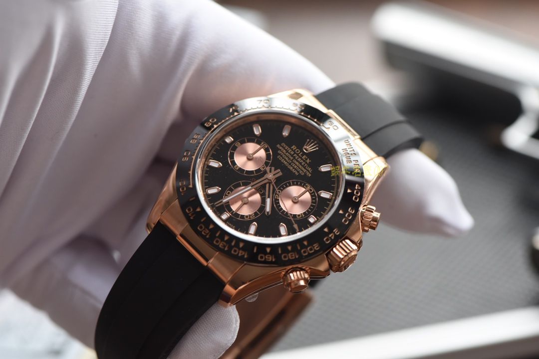 【AR一比一超A高仿手表】劳力士ROLEX宇宙计型迪通拿系列116515LN-L(FC) 咖啡面腕表 / R200