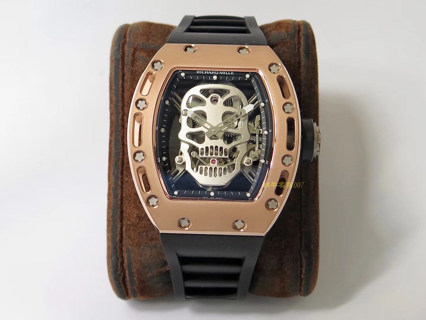 RICHARD MILLE 里查德米尔男士系列RM 52-01腕表【顶级复刻高仿理查德米勒骷髅头陀飞轮】 / RM052FD