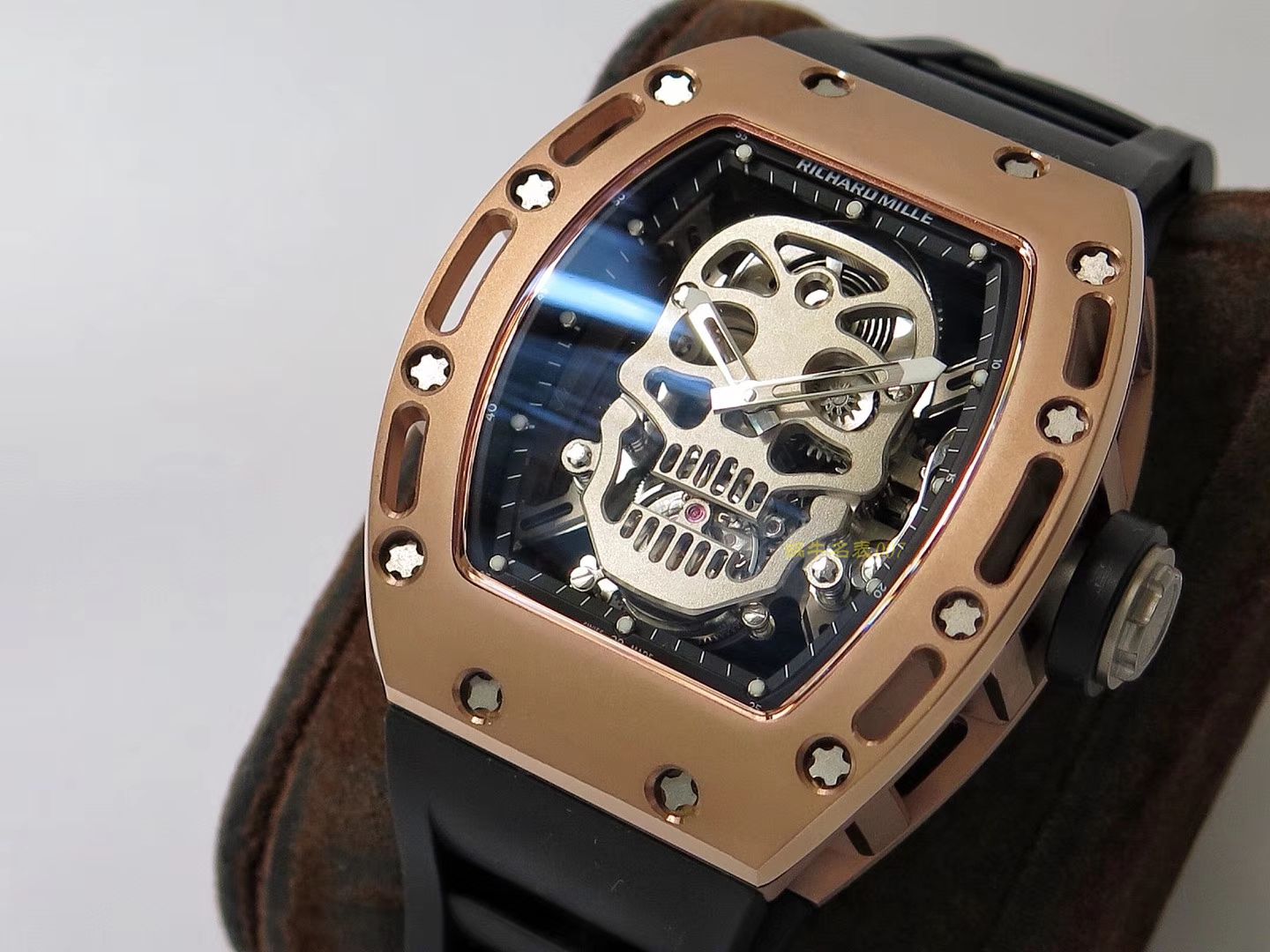 RICHARD MILLE 里查德米尔男士系列RM 52-01腕表【顶级复刻高仿理查德米勒骷髅头陀飞轮】 / RM052FD