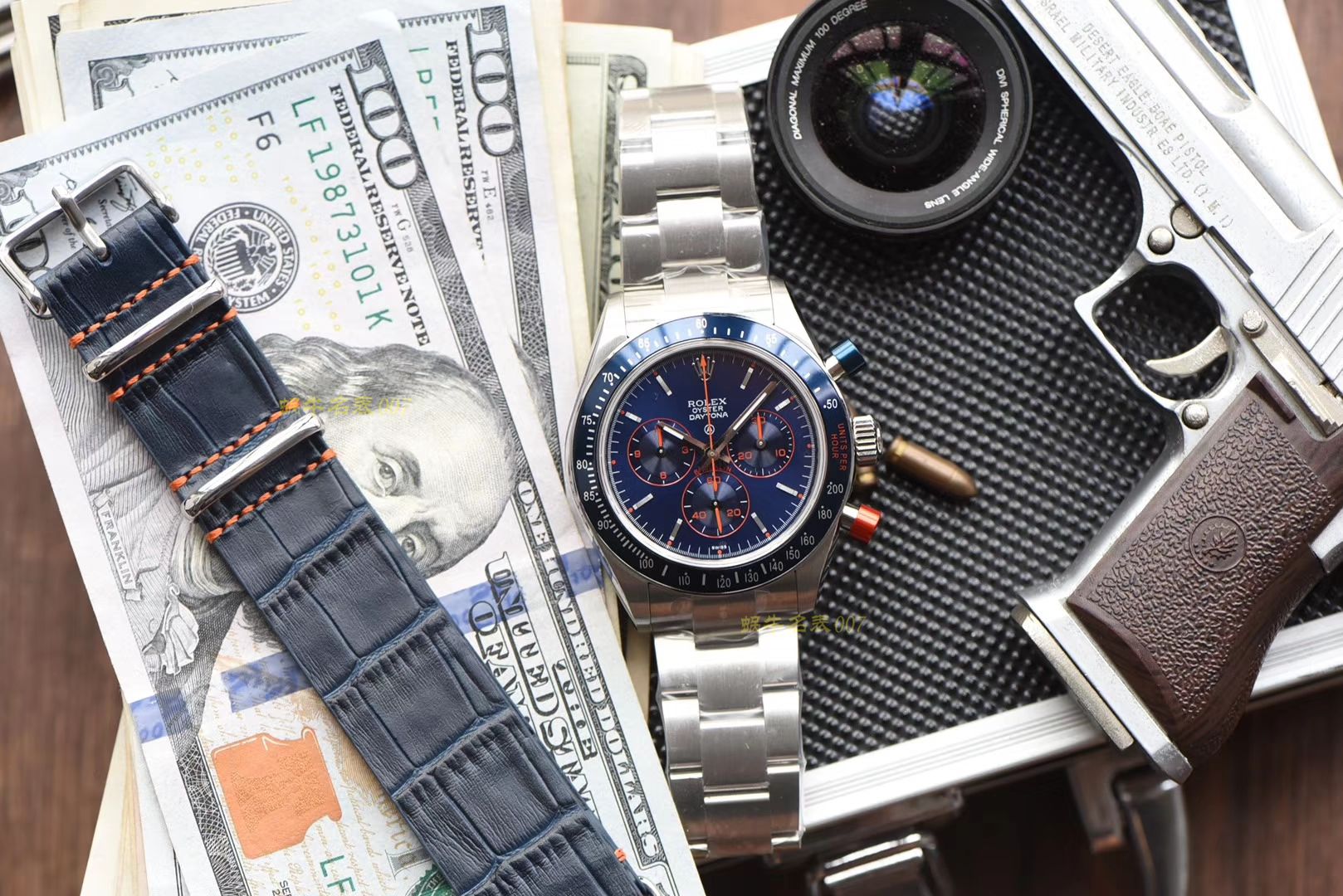 【视频评测】劳力士“Spike Lee”限量版迪通拿 全球限量40只，纽约尼克斯队的主面，背透的劳力士 / R301