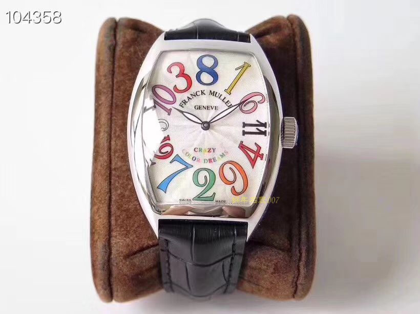 Franck Muller法穆兰（法兰克穆勒）高仿CRAZY HOURS 系列8880 CH腕表 / FL032