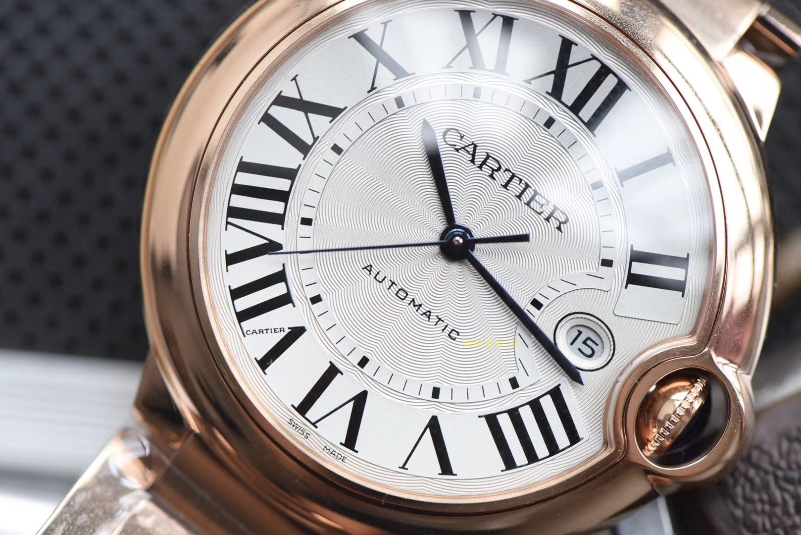 CARTIER卡地亚蓝气球系列W69006Z2腕表【一比一超A高仿手表】V6厂顶级蓝气球全玫瑰金款 / K210