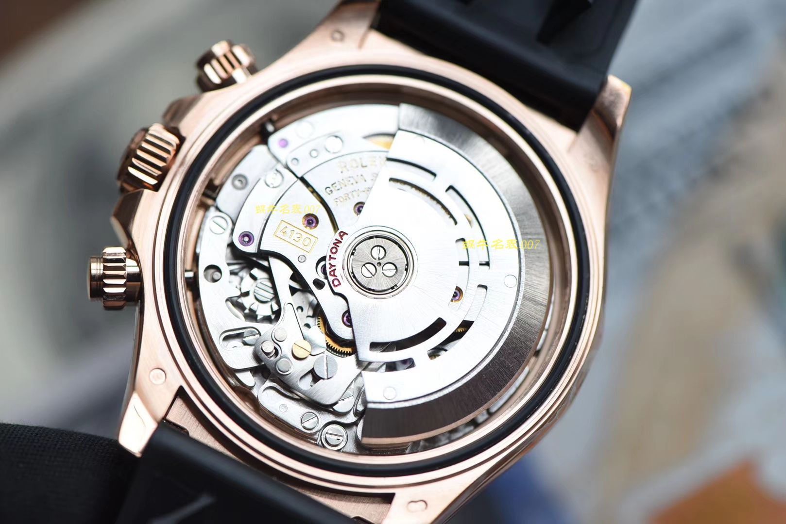 【视频评测N厂超级胶带款4130迪通拿】一比一复刻高仿Rolex劳力士宇宙计型迪通拿系列M116515ln-0019腕表 / R306