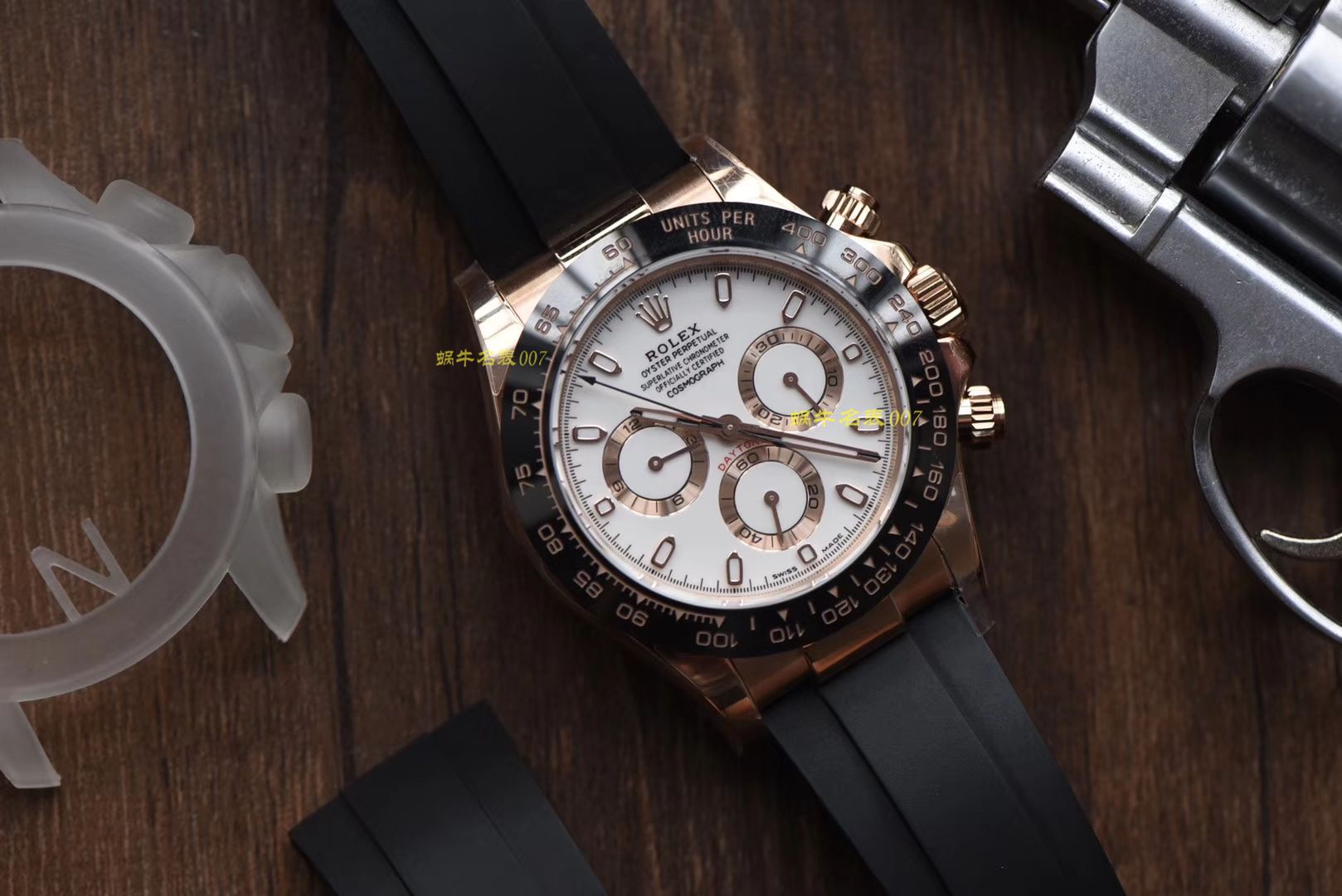 【视频评测N厂超级胶带款4130迪通拿】一比一复刻高仿Rolex劳力士宇宙计型迪通拿系列M116515ln-0019腕表 / R306