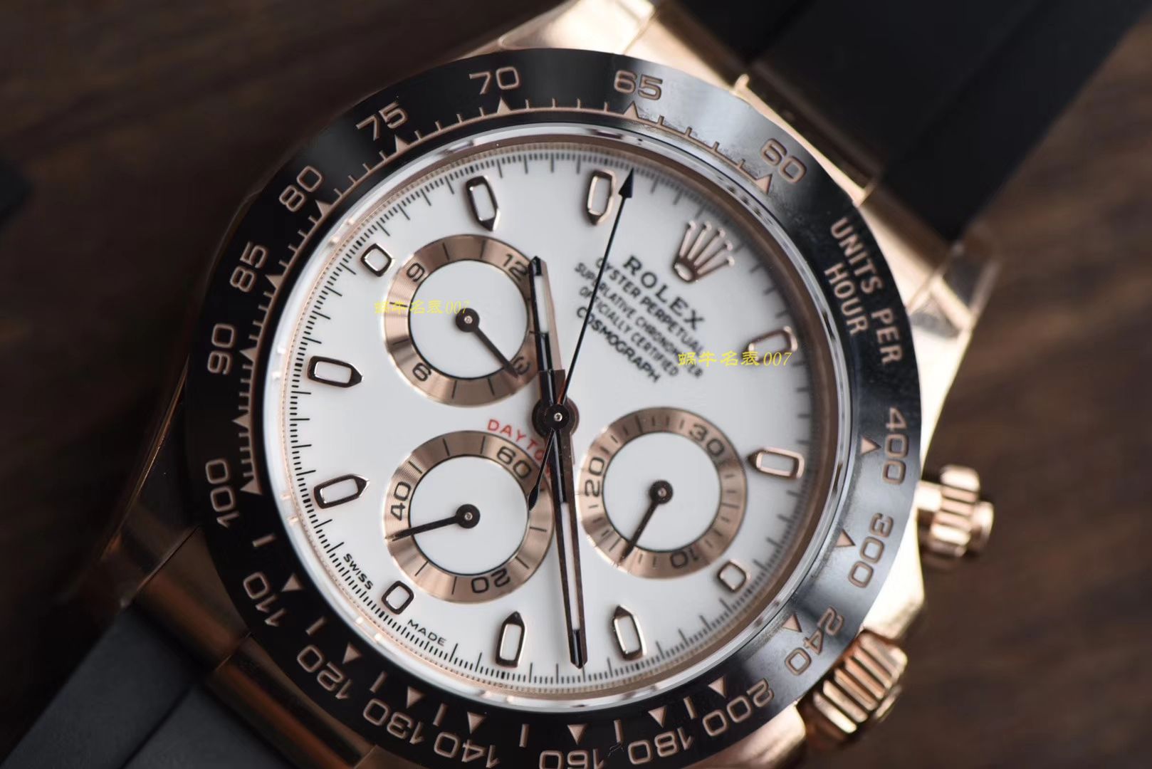 【视频评测N厂超级胶带款4130迪通拿】一比一复刻高仿Rolex劳力士宇宙计型迪通拿系列M116515ln-0019腕表 / R306