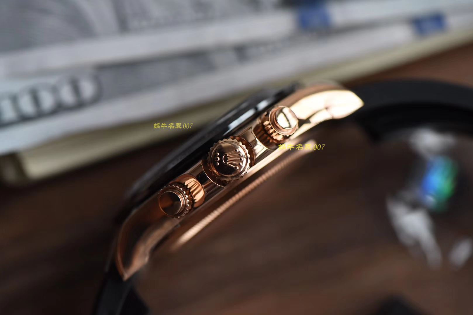 【视频评测N厂超级胶带款4130迪通拿】一比一复刻高仿Rolex劳力士宇宙计型迪通拿系列M116515ln-0019腕表 / R306