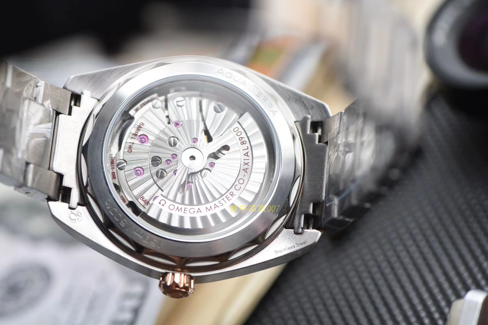 欧米茄海马系列220.22.41.21.02.001腕表【XF新品❗海马150M柚木纹面一比一超A精仿】 / M366