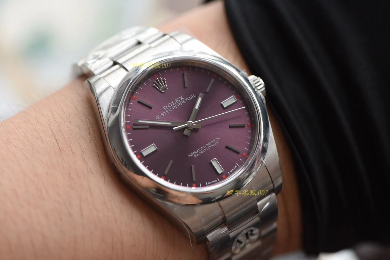 劳力士蚝式恒动系列m114300-0005腕表【AR最高版本 蚝式恒动39毫米904L精钢】一比一复刻高仿 / R307