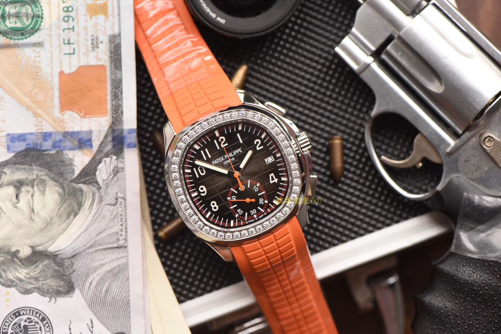 百达翡丽AQUANAUT系列5968A-001计时腕表【YL一比一超A高精仿】 