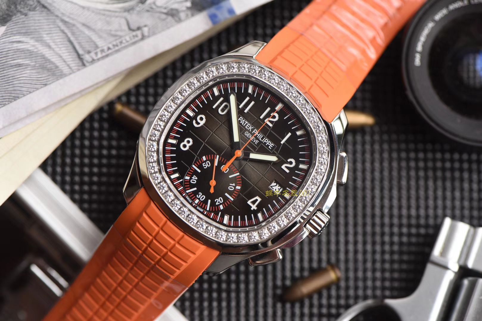 百达翡丽AQUANAUT系列5968A-001计时腕表【YL一比一超A高精仿】 