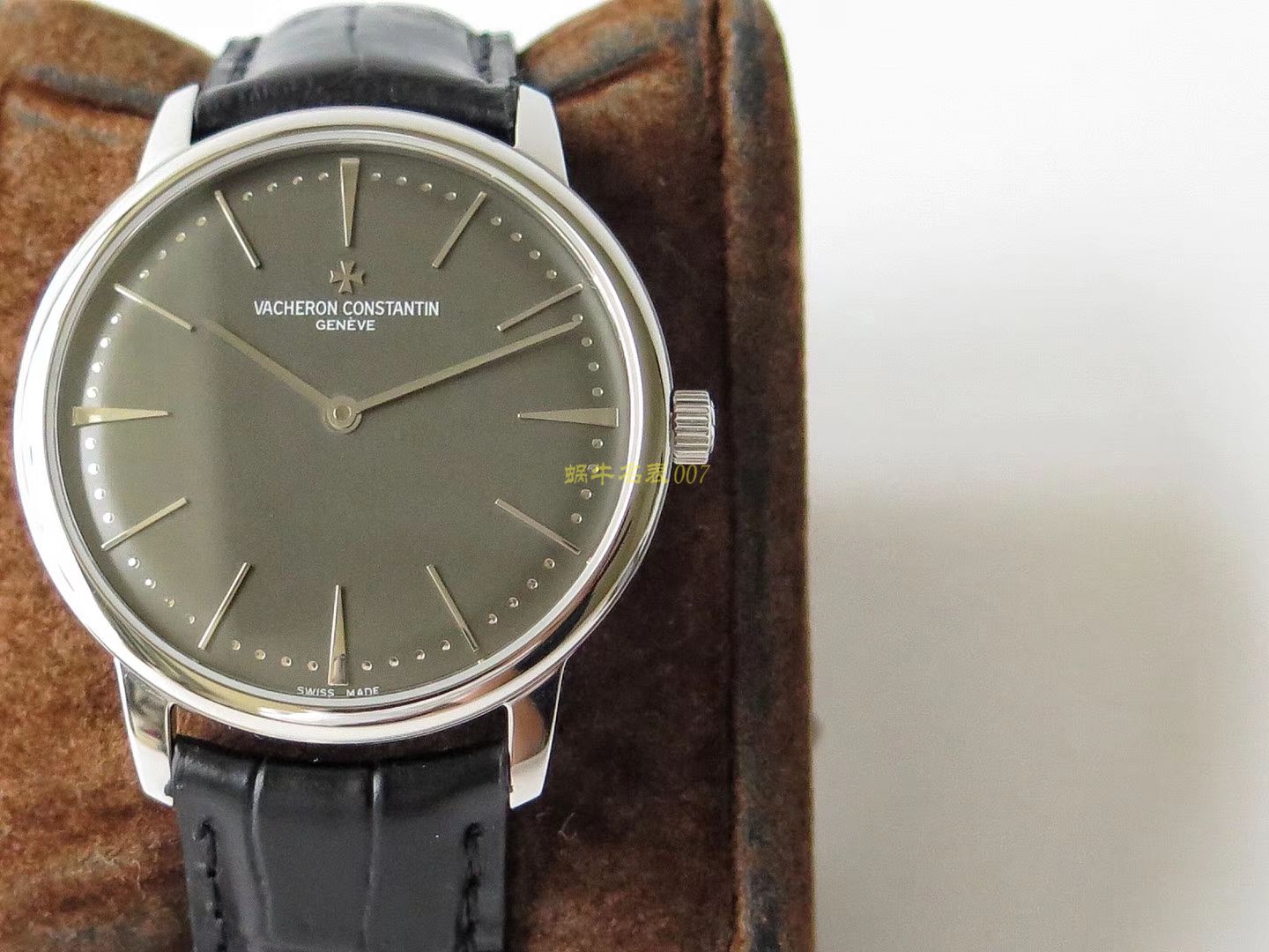 【KZ一比一超A高仿手表】江诗丹顿传承系列81180/000G-9117（白面）,81180/000P-9539（深灰）腕表 / JS199