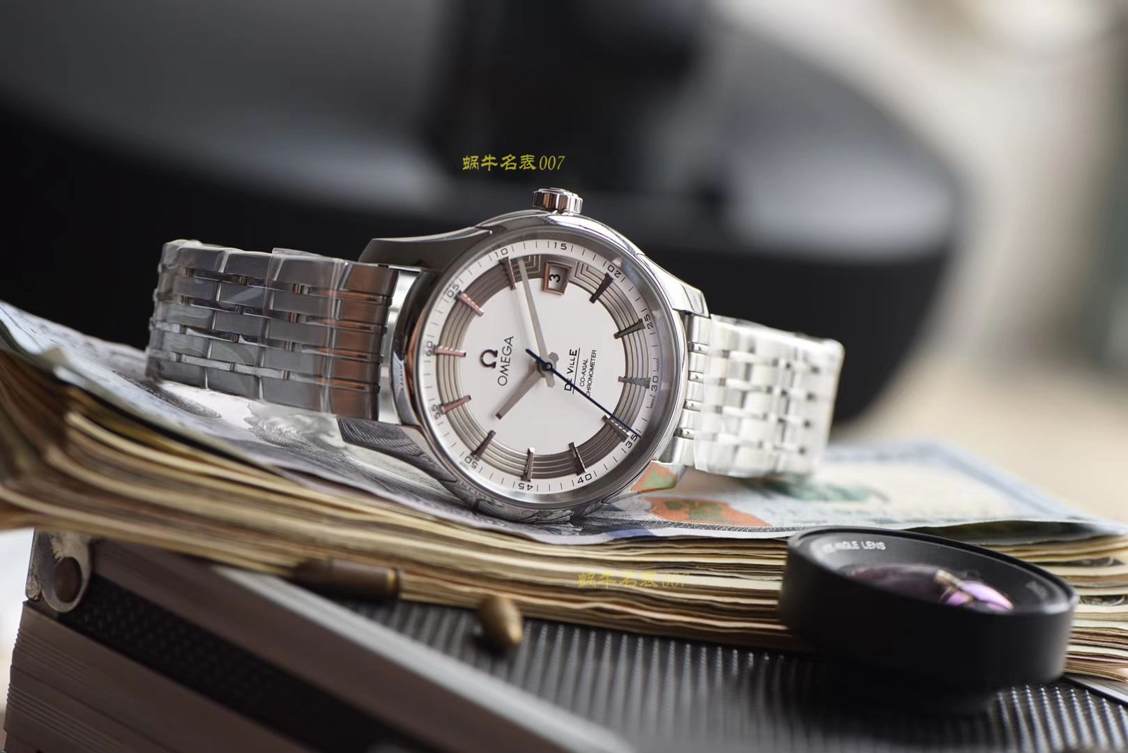 【视频评测】欧米茄碟飞系列431.30.41.21.02.001腕表【VS厂蝶飞明亮之白一比一高仿复刻】 / M367