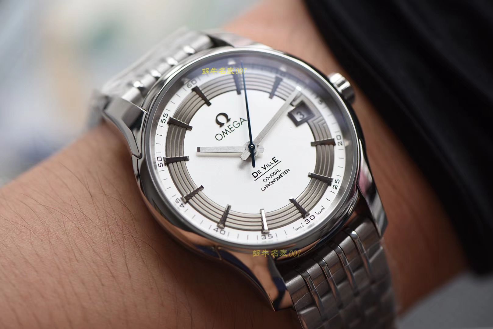 【视频评测】欧米茄碟飞系列431.30.41.21.02.001腕表【VS厂蝶飞明亮之白一比一高仿复刻】 / M367