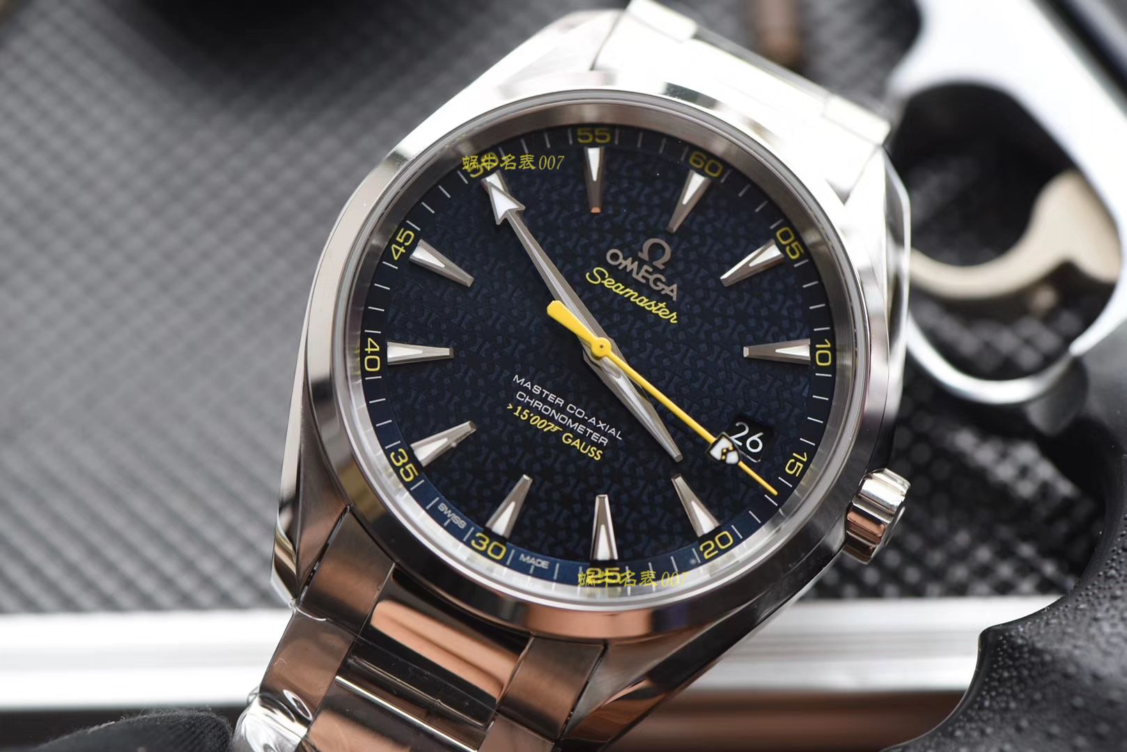 【视频评测VS 詹姆斯邦德007工艺新突破！升级V2 版本！顶级复刻高仿】欧米茄海马系列231.10.42.21.03.004腕表 / M368
